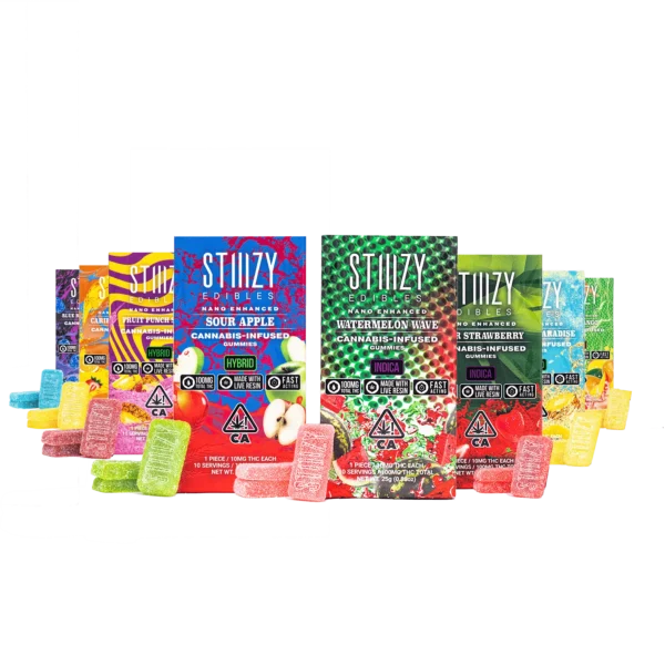 STIIIZY 100MG GUMMY EDIBLES, STIIIZY 100MG GUMMY EDIBLES for sale,